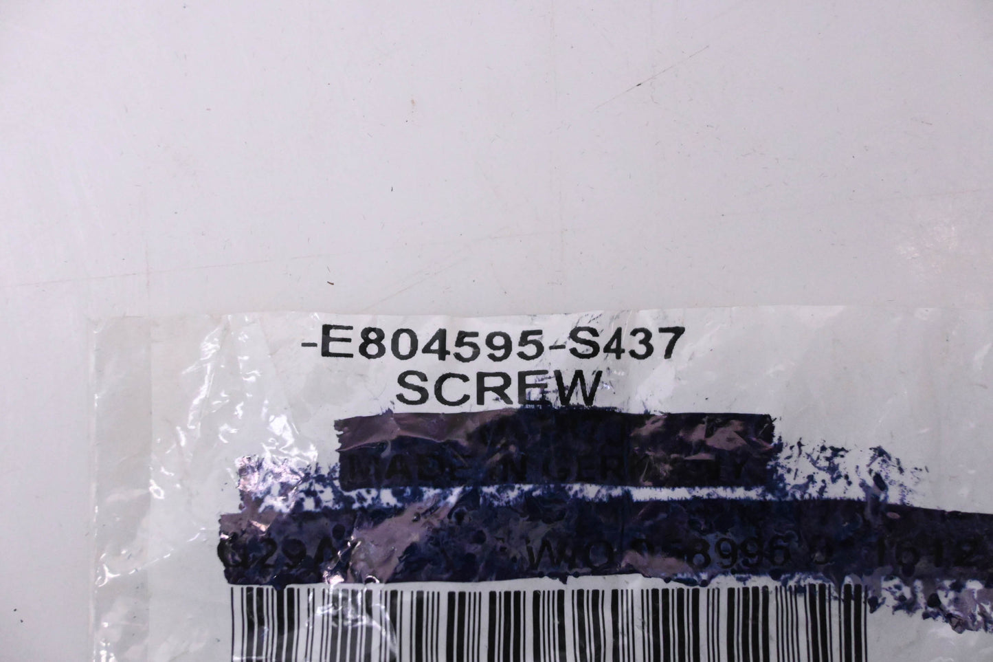 New OEM Ford E804595-S437 Screw NOS