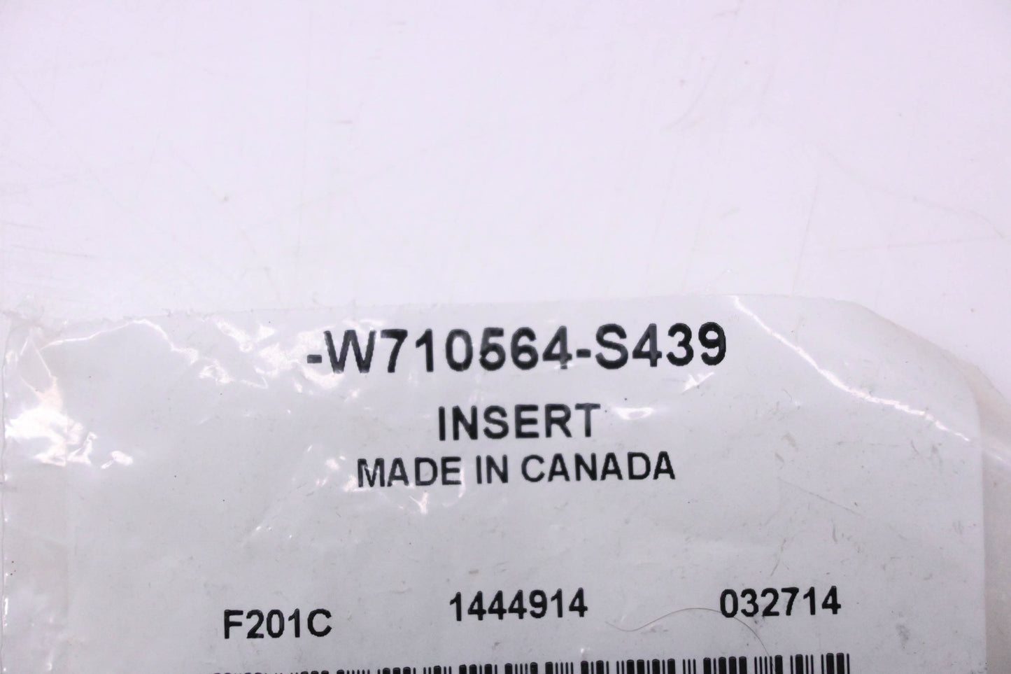 New OEM Ford W710564-S439 Lower Shield Retainer Insert NOS