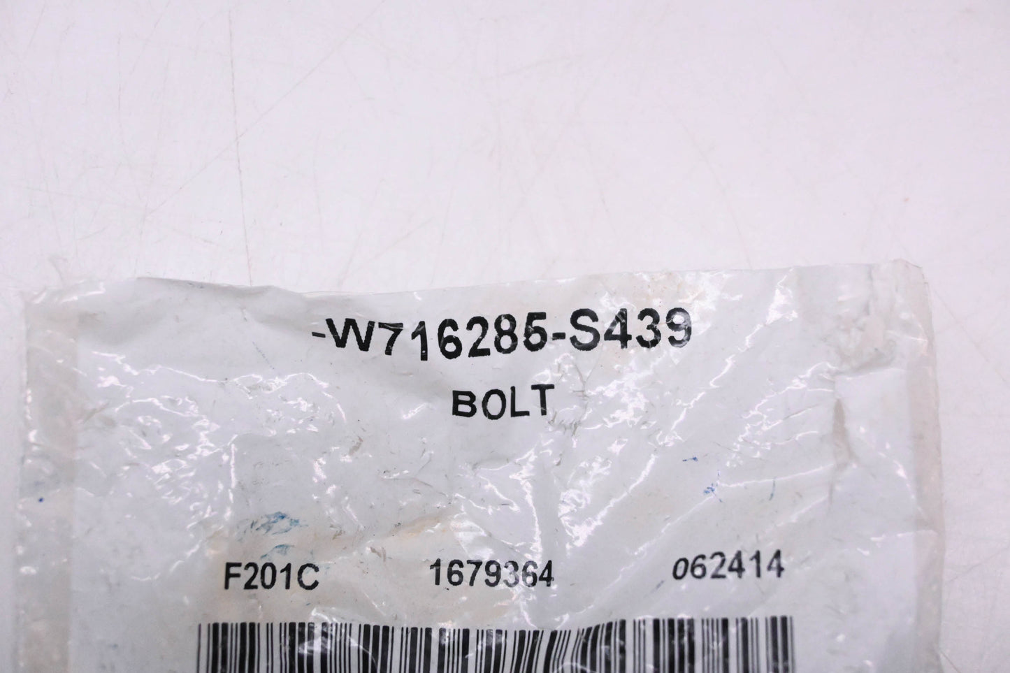 New OEM Ford W716285-S439 Mount Bolt NOS