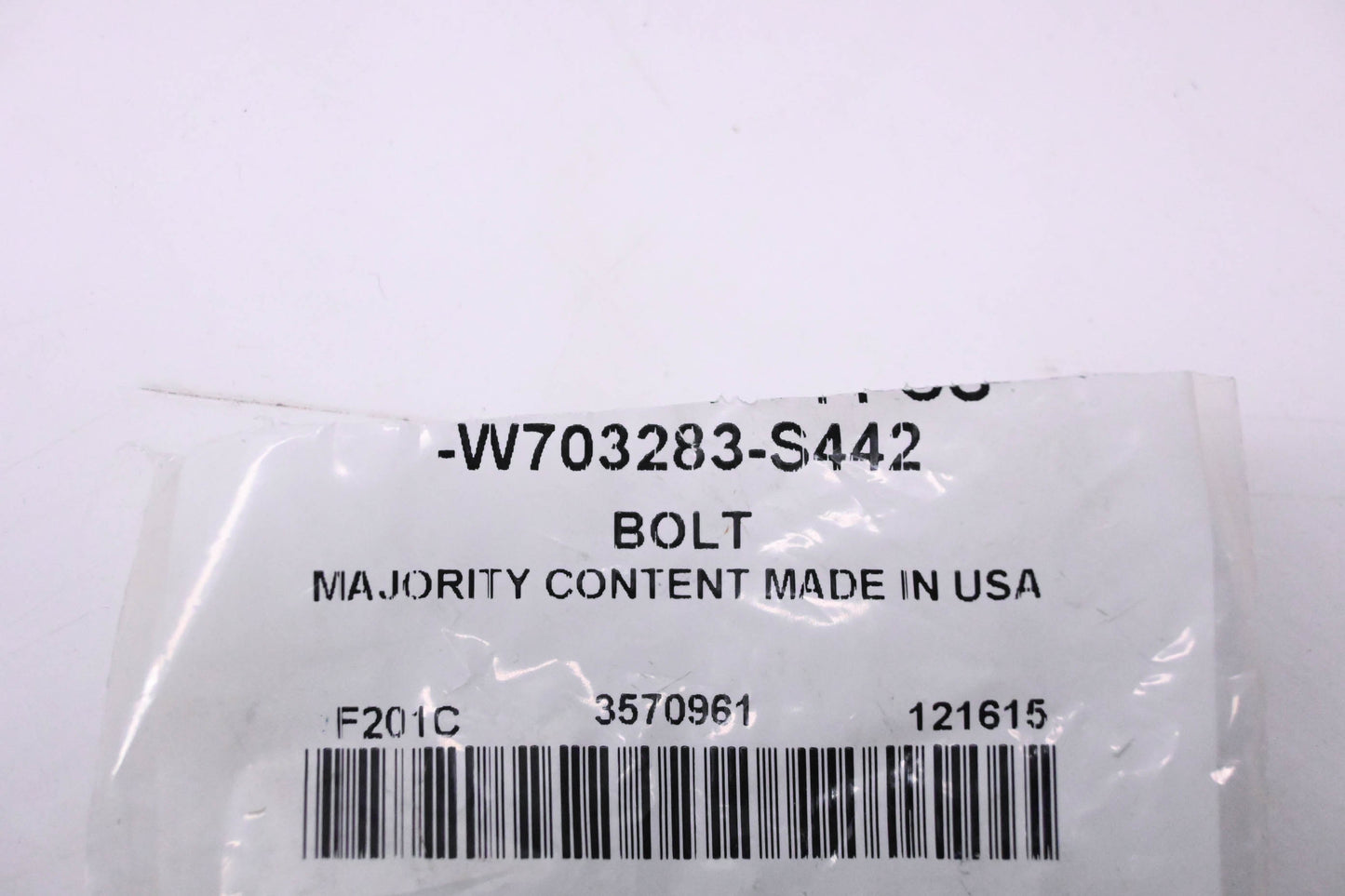 New OEM Ford W703283-S442 Bolt NOS