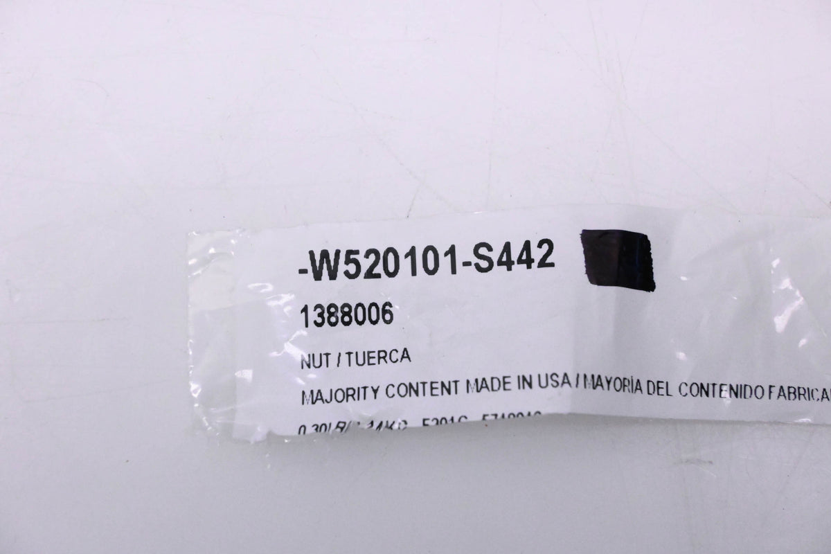 New OEM Ford W520101-S442, 1388006 Mirror Assembly Retainer Nut NOS