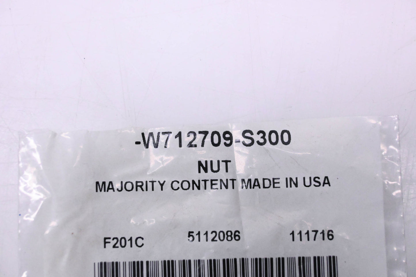 New OEM Ford W712709-S300 Expansion Nut NOS