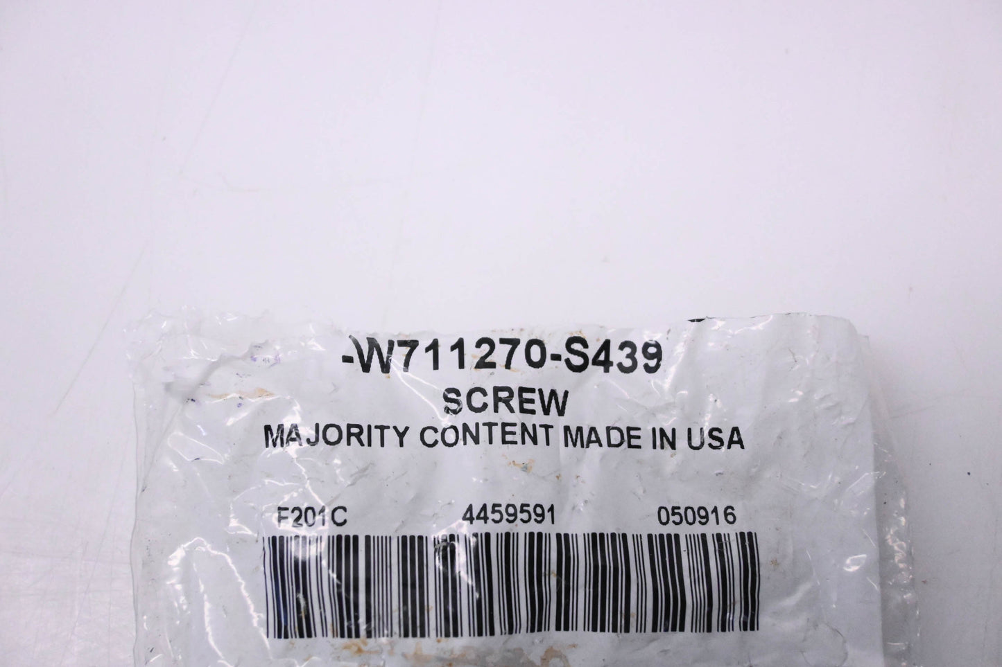 New OEM Ford W711270-S439 Suspension Cross-Member Screw NOS