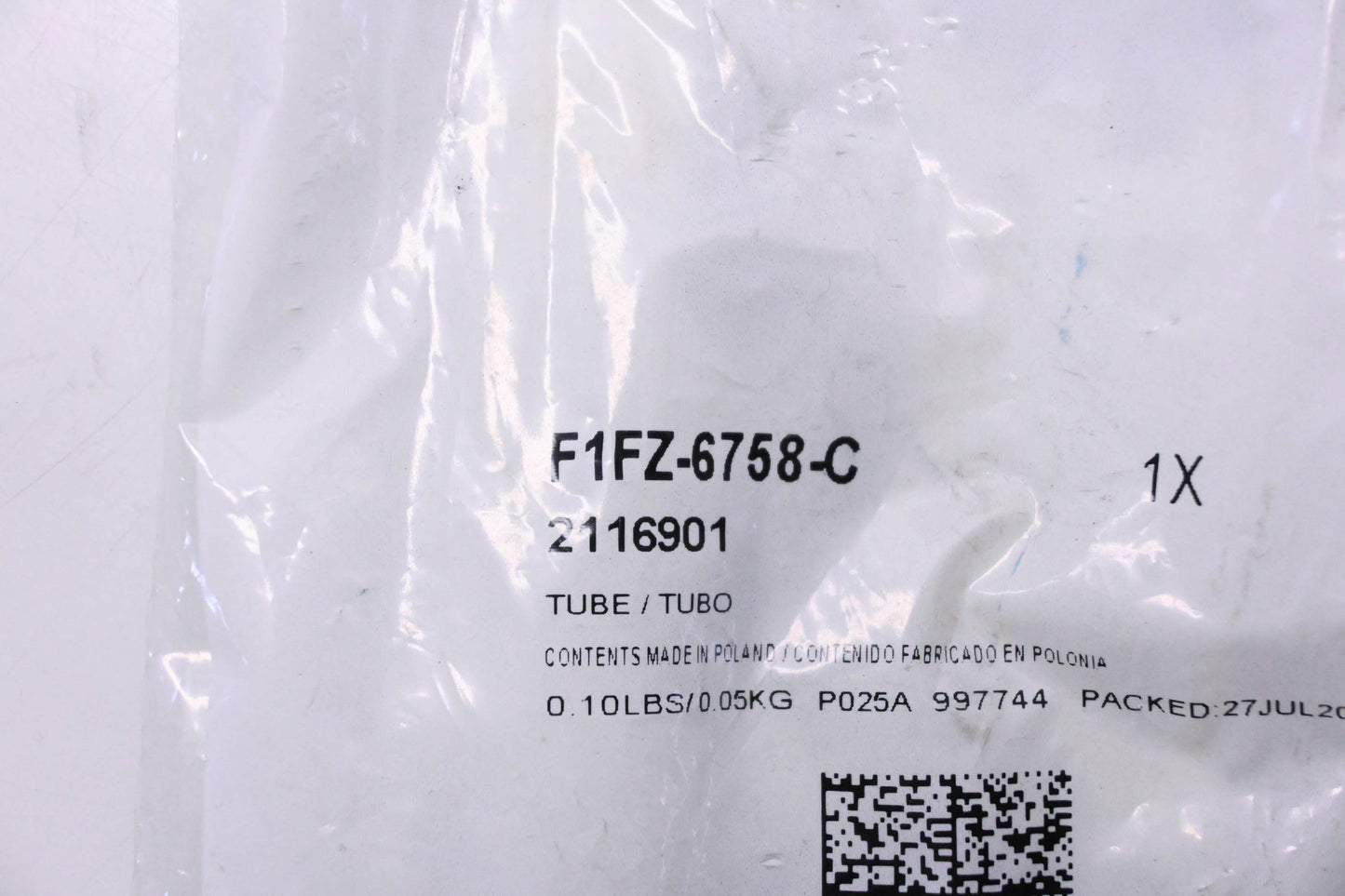 New OEM Ford F1FZ-6758-C, 2116901 Tube Assembly NOS