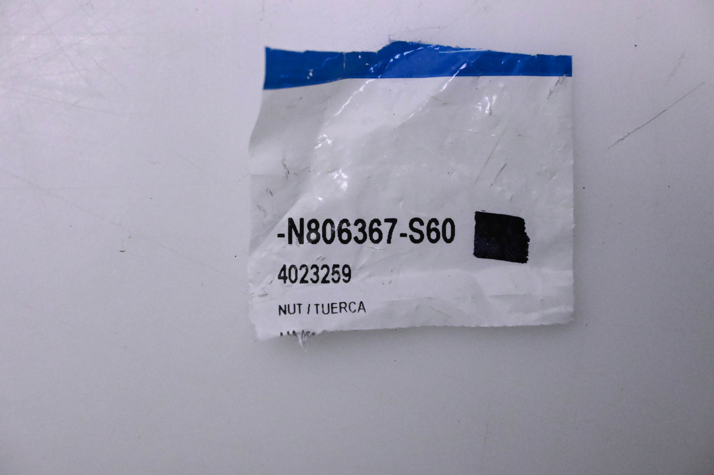 New OEM Ford N806367-S60, 4023259 Adjusting Screw Nut Assembly NOS