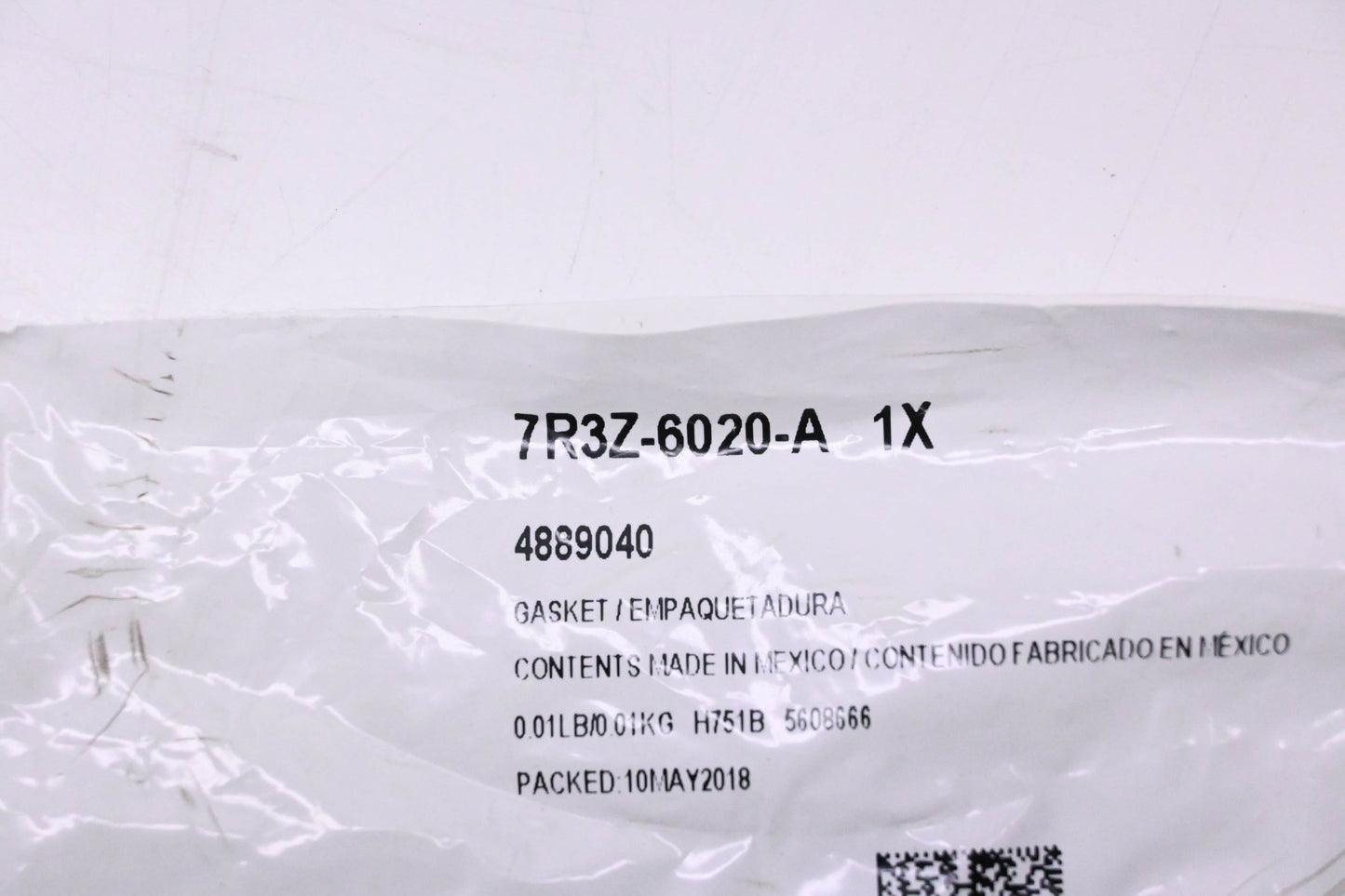 New OEM Ford 7R3Z-6020-A, 4889040 Front Cover Gasket NOS