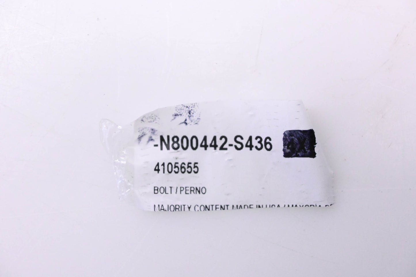 New OEM Ford N800442-S436, 4105655 Mount Bolt NOS