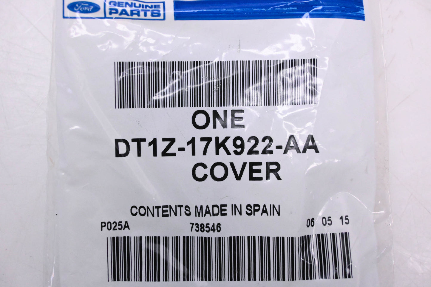 New OEM Ford DT1Z-17K922-AA Cover NOS