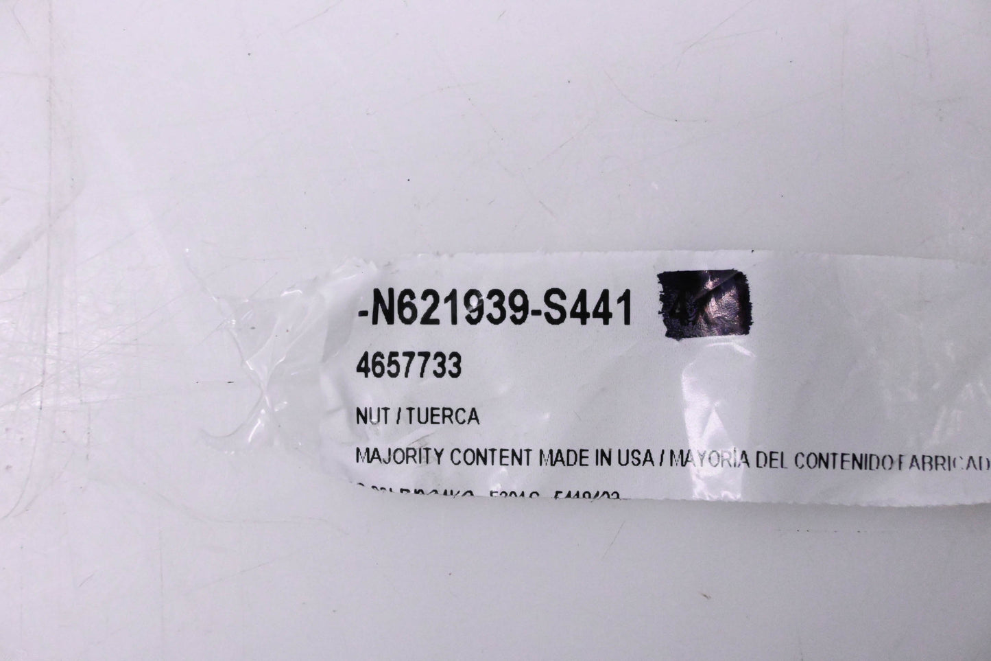 New OEM Ford N621939-S441, 4657733 Compressor Nut NOS