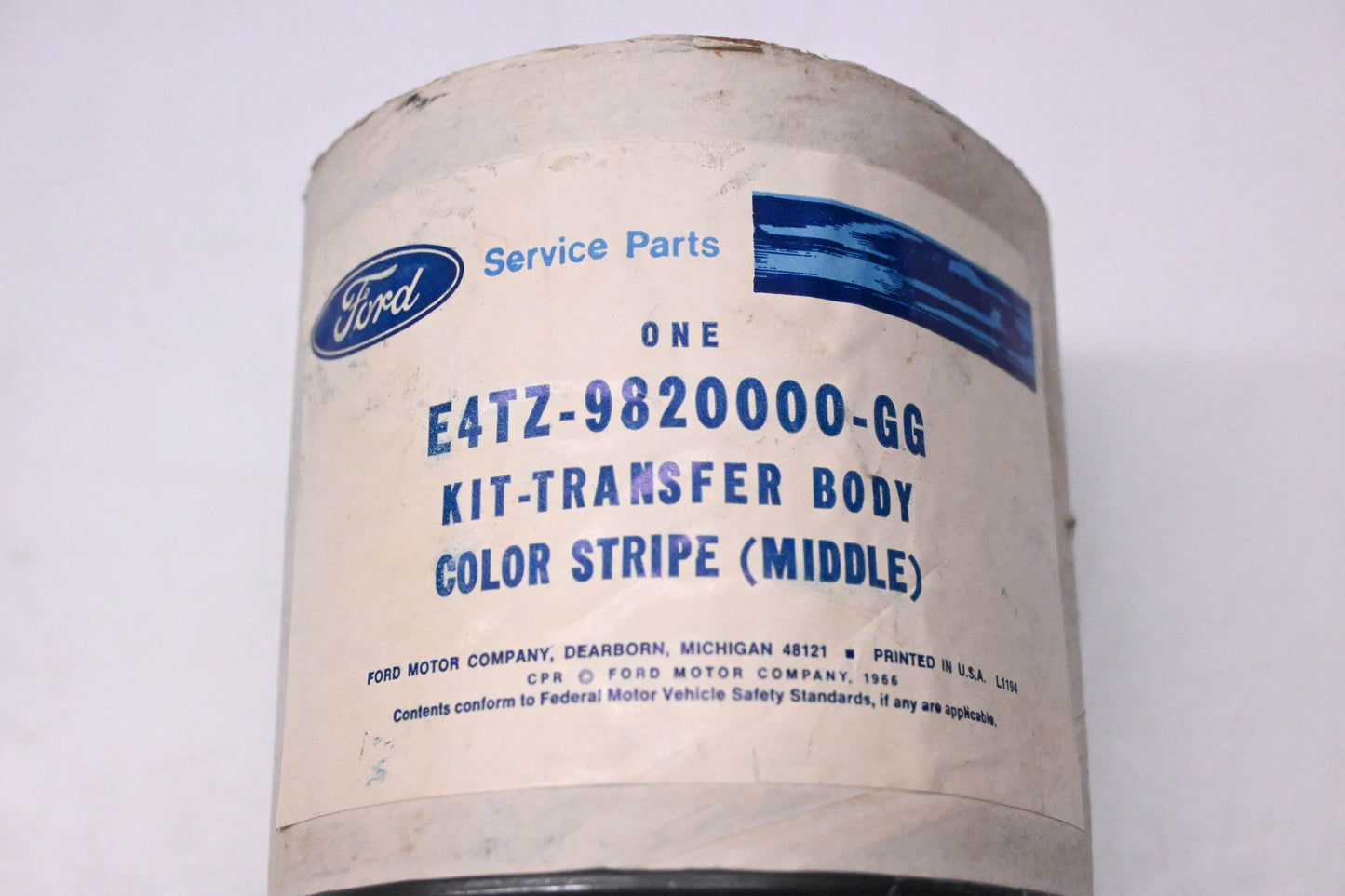 New OEM Ford E4TZ-9820000-GG Middle Color Stripe Decal Kit NOS