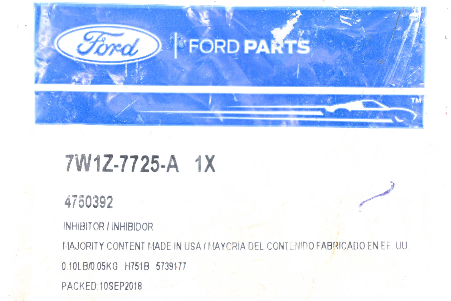 New OEM Ford 7W1Z-7725-A, 4750392 Shift Lever Inhibitor Kit NOS