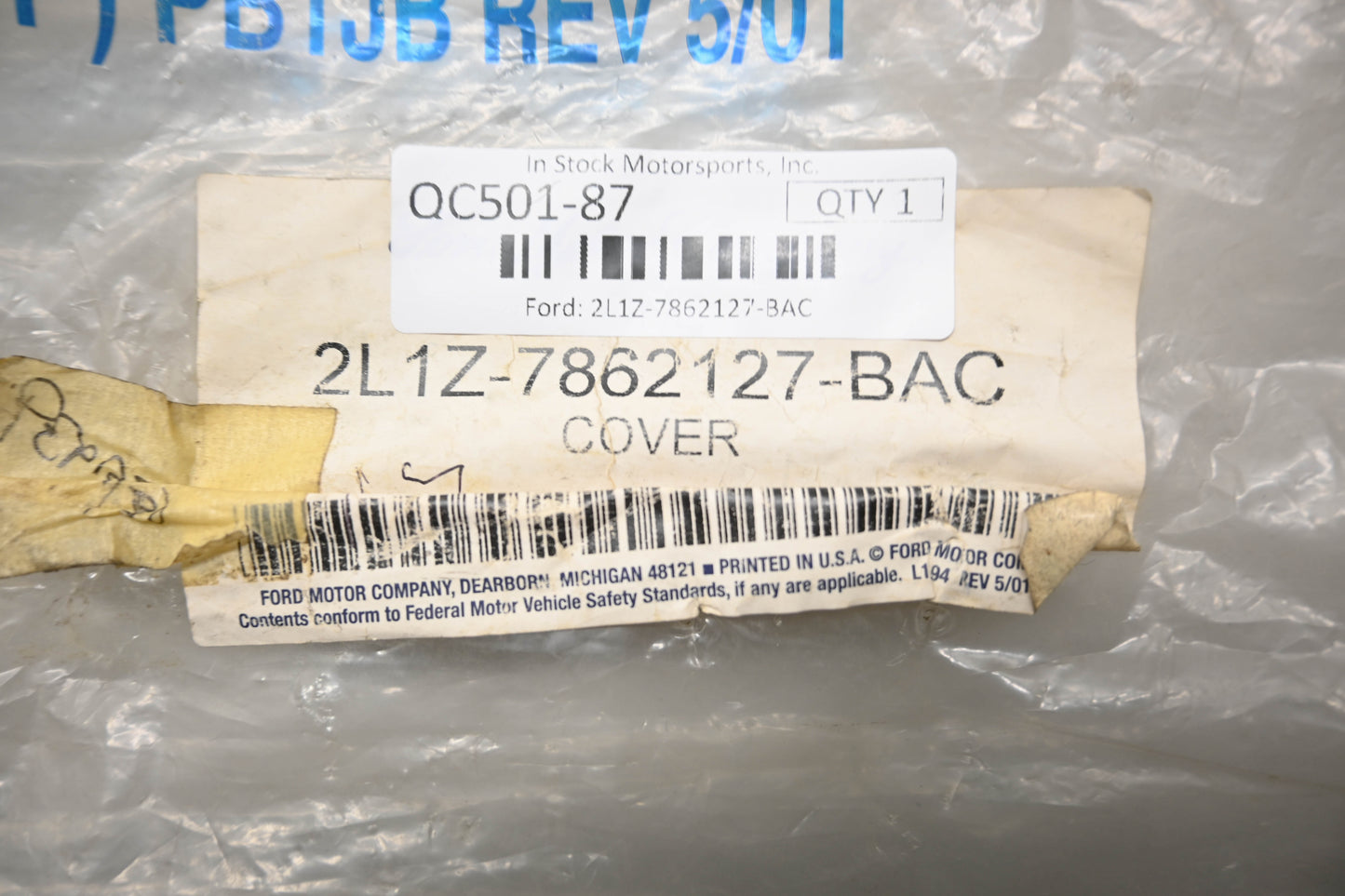 New OEM Ford 2L1Z-7862127-BAC Trim Panel NOS