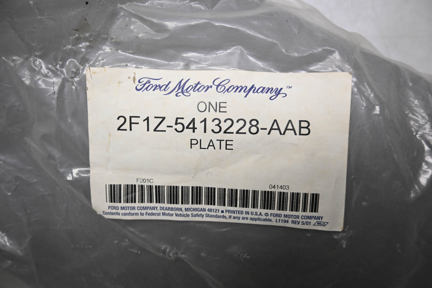 New OEM Ford 2F1Z-5413228-AAB Scuff Plate NOS