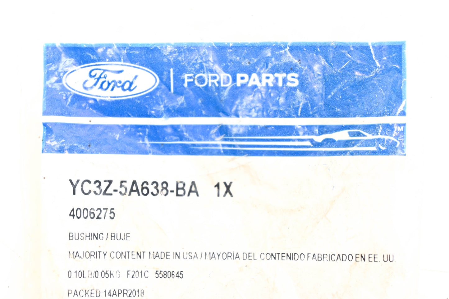 New OEM Ford YC3Z-5A638-BA, 4006275 Bushing NOS
