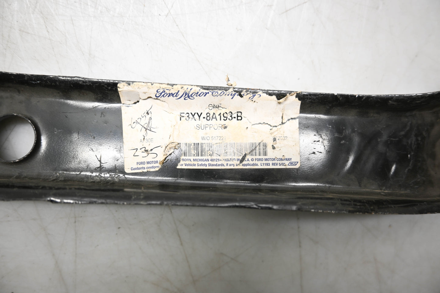 New OEM Ford F3XY-8A193-B Radiator Core Support NOS