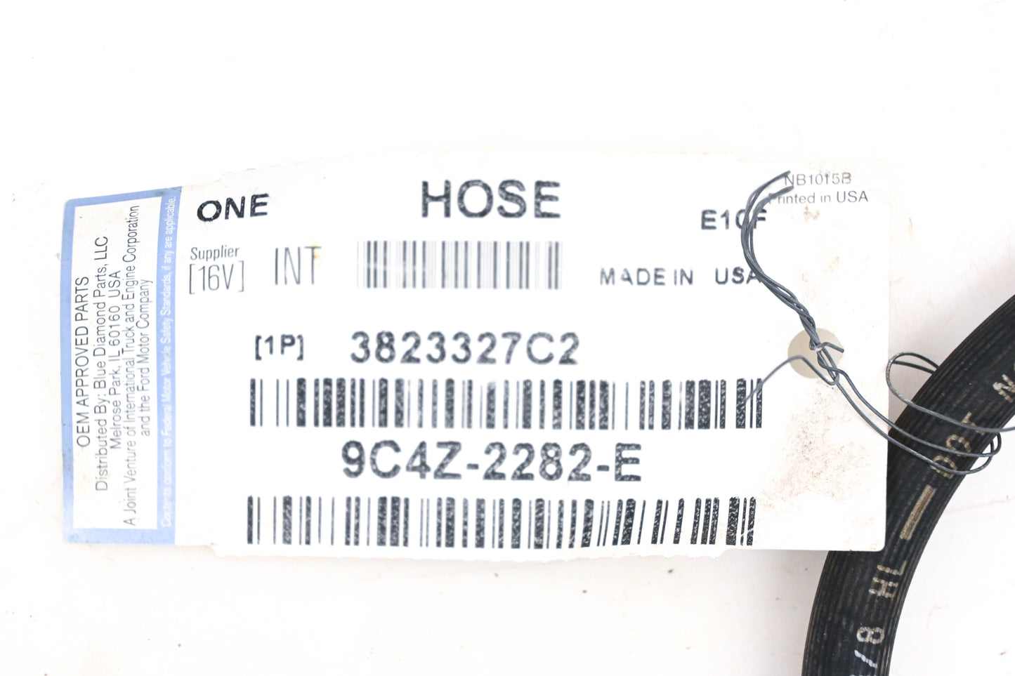 New OEM Ford 9C4Z-2282-E, 3823327C2 Brake Hose NOS
