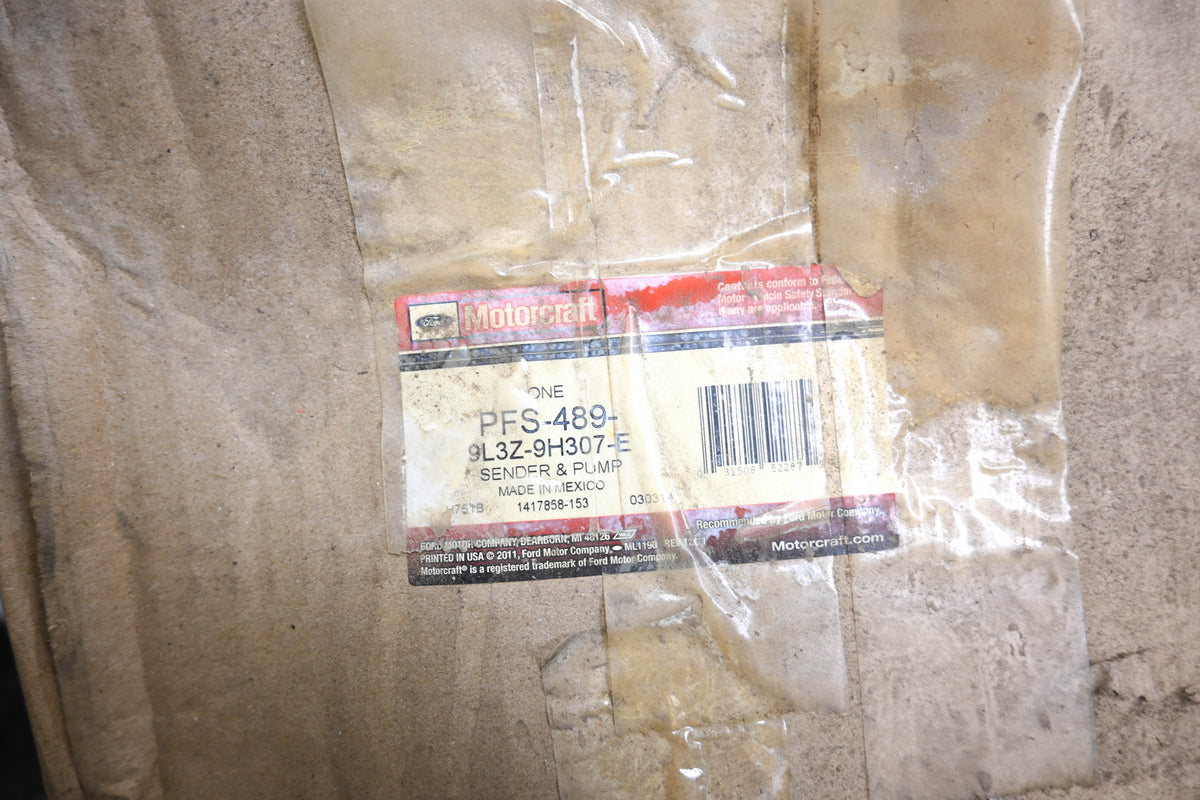New OEM Motorcraft PFS-489, 9L3Z-9H307-B Fuel Pump Assembly NOS