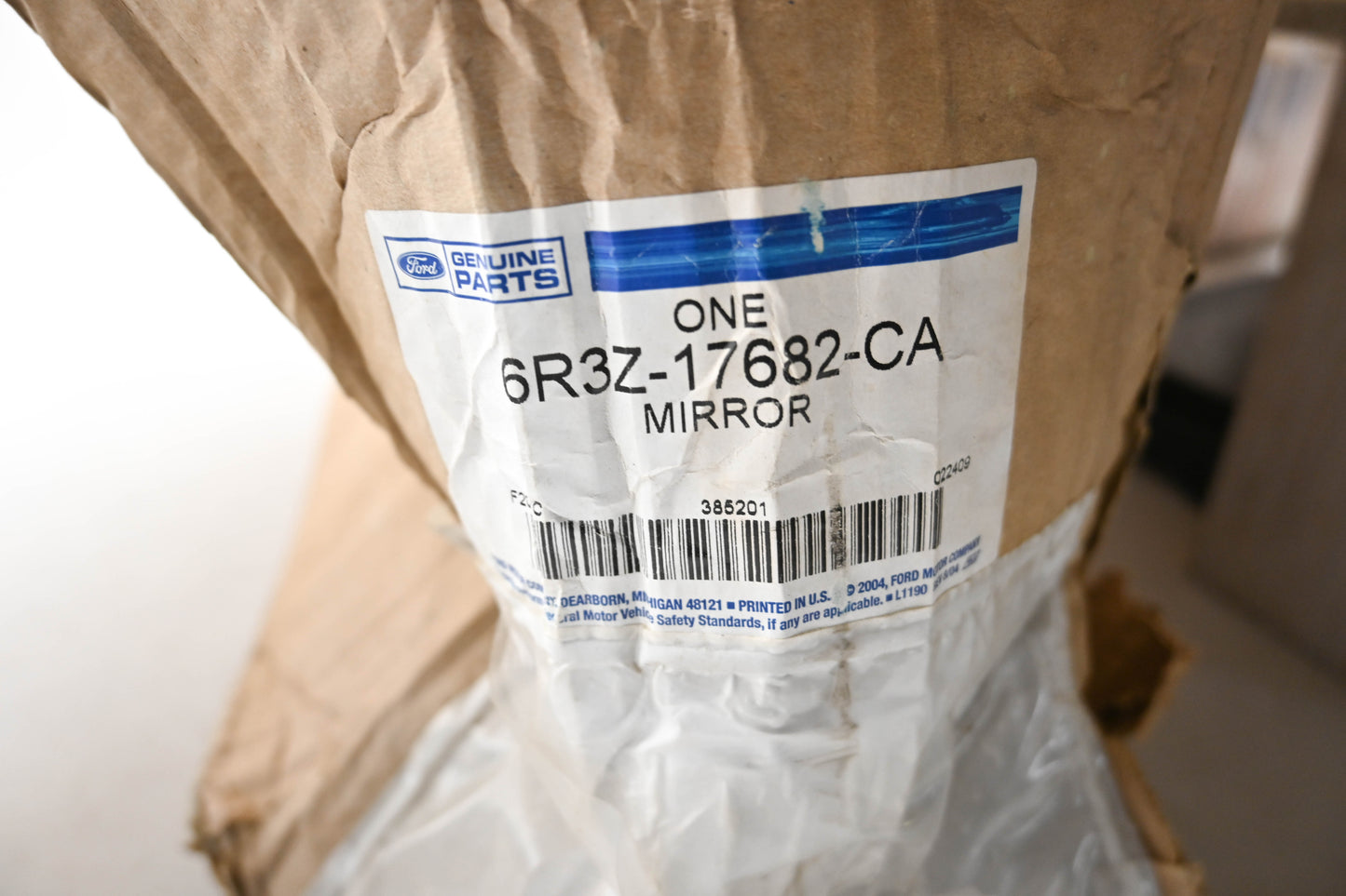 New OEM Ford 6R3Z-17682-CA Passenger Side Door Mirror NOS