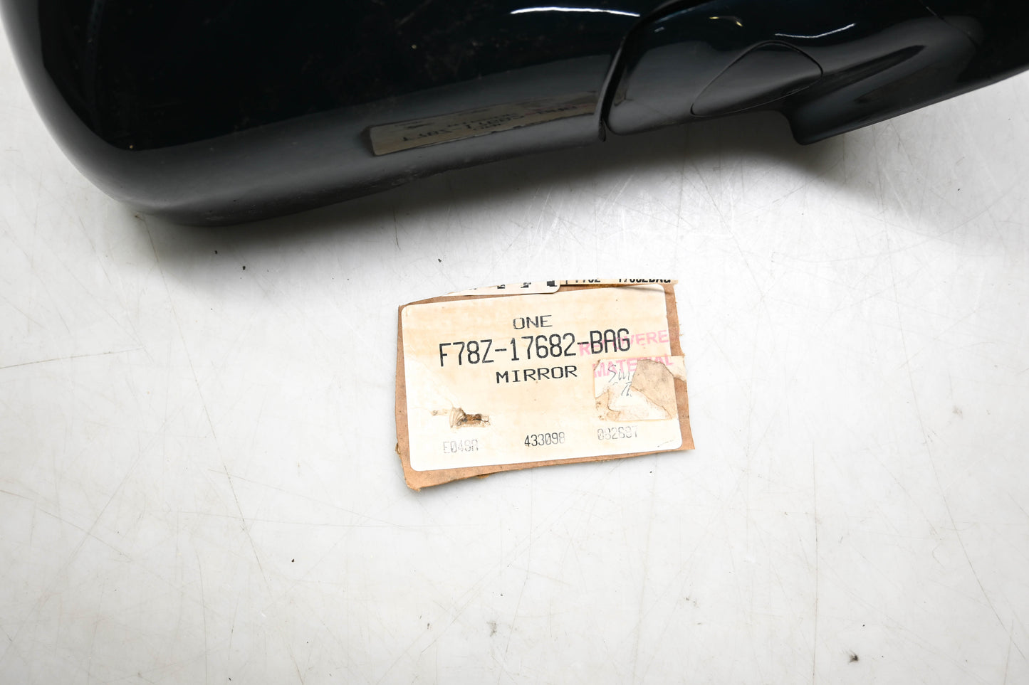 New OEM Ford F78Z-17682-BAG, UTA-66160-SAE Passenger Side Door Mirror NOS