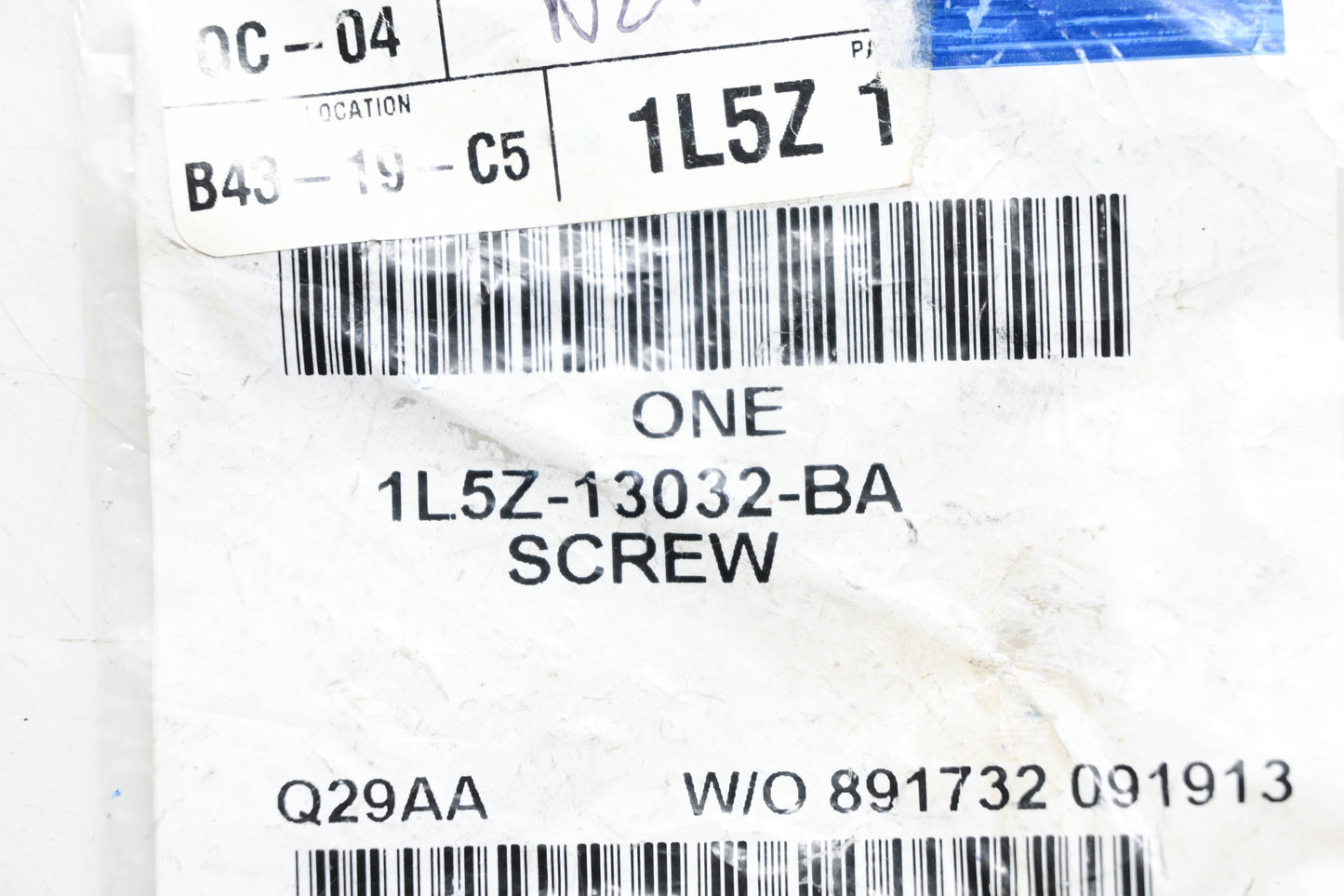 New OEM Ford 1L5Z-13032-BA Adjustment Screw NOS
