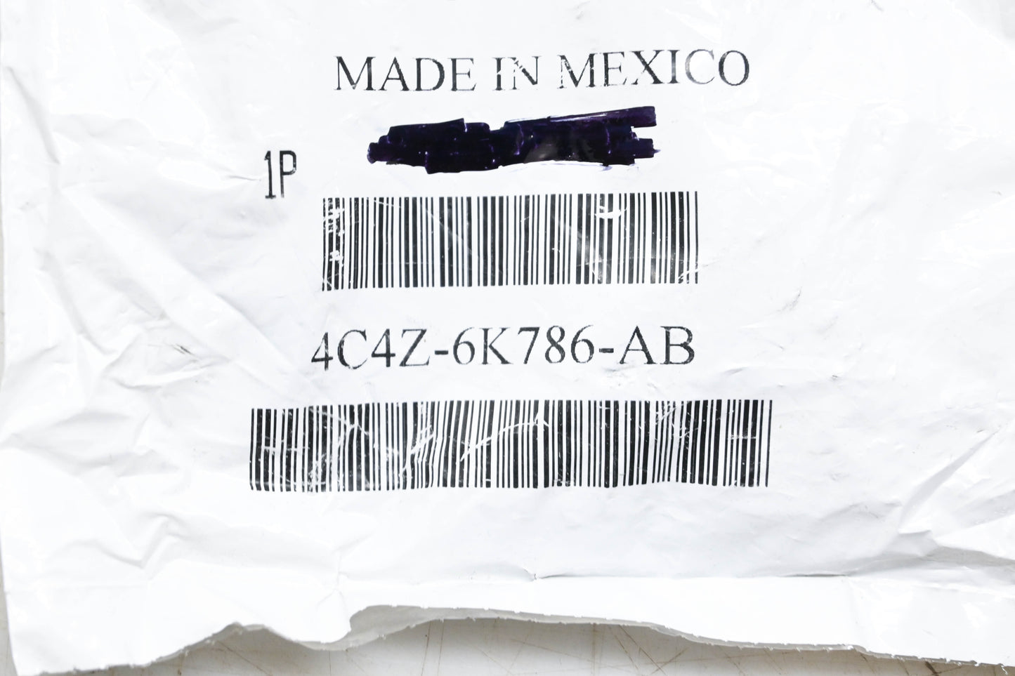 New OEM Ford 4C4Z-6K786-AB Clamp NOS