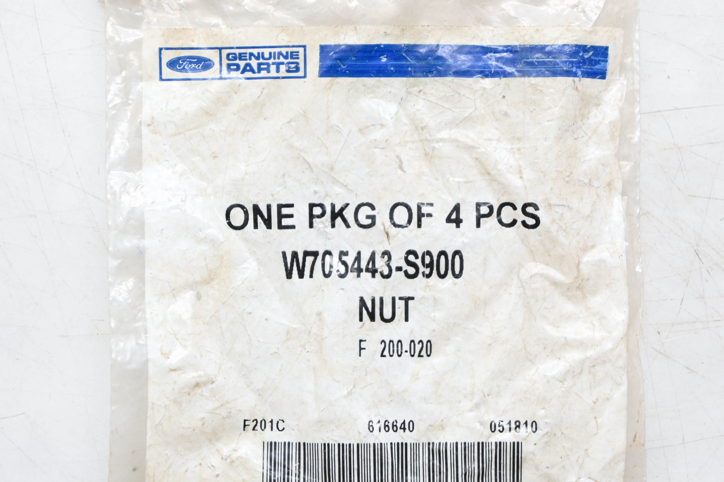 New OEM Ford W705443-S900 Catalytic Converter Nut NOS