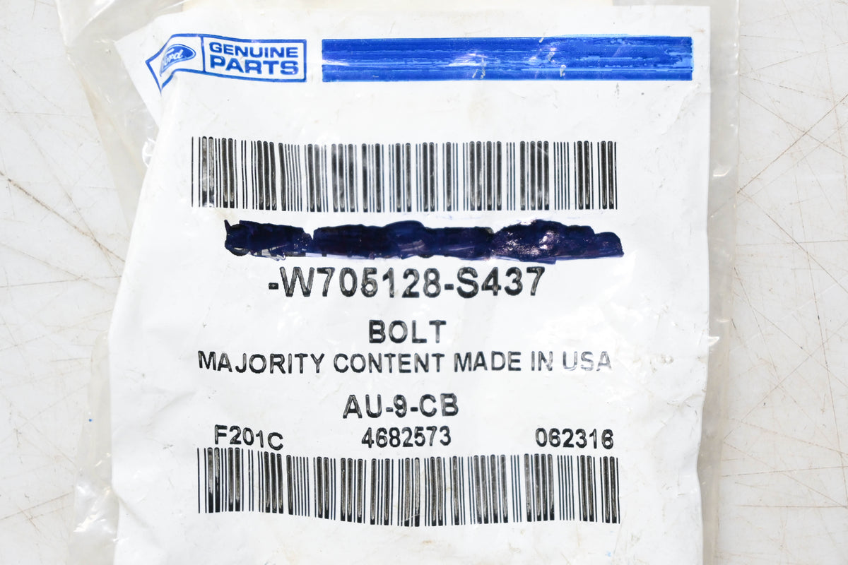 New OEM Ford W705128-S437 Knock Sensor Bolt NOS
