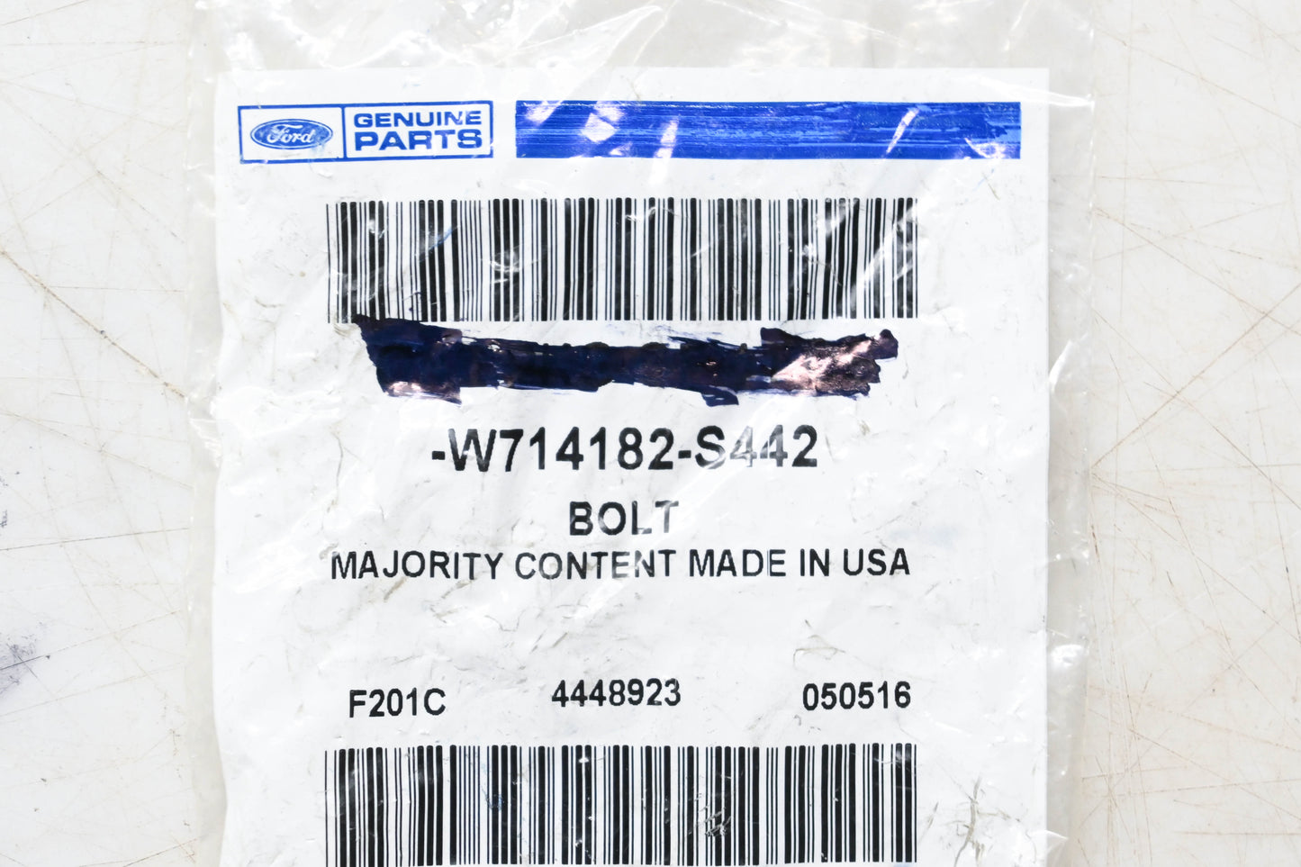New OEM Ford W714182-S442 Linkage Bolt NOS