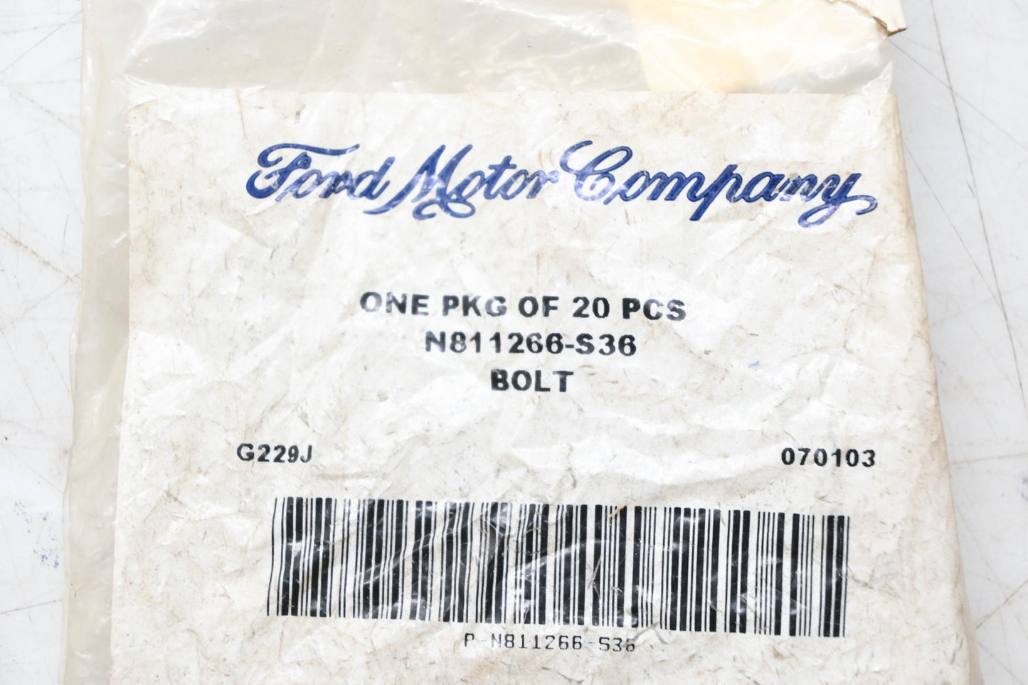 New OEM Ford N811266-S36 Transmission Pan Bolts Qty 20 NOS