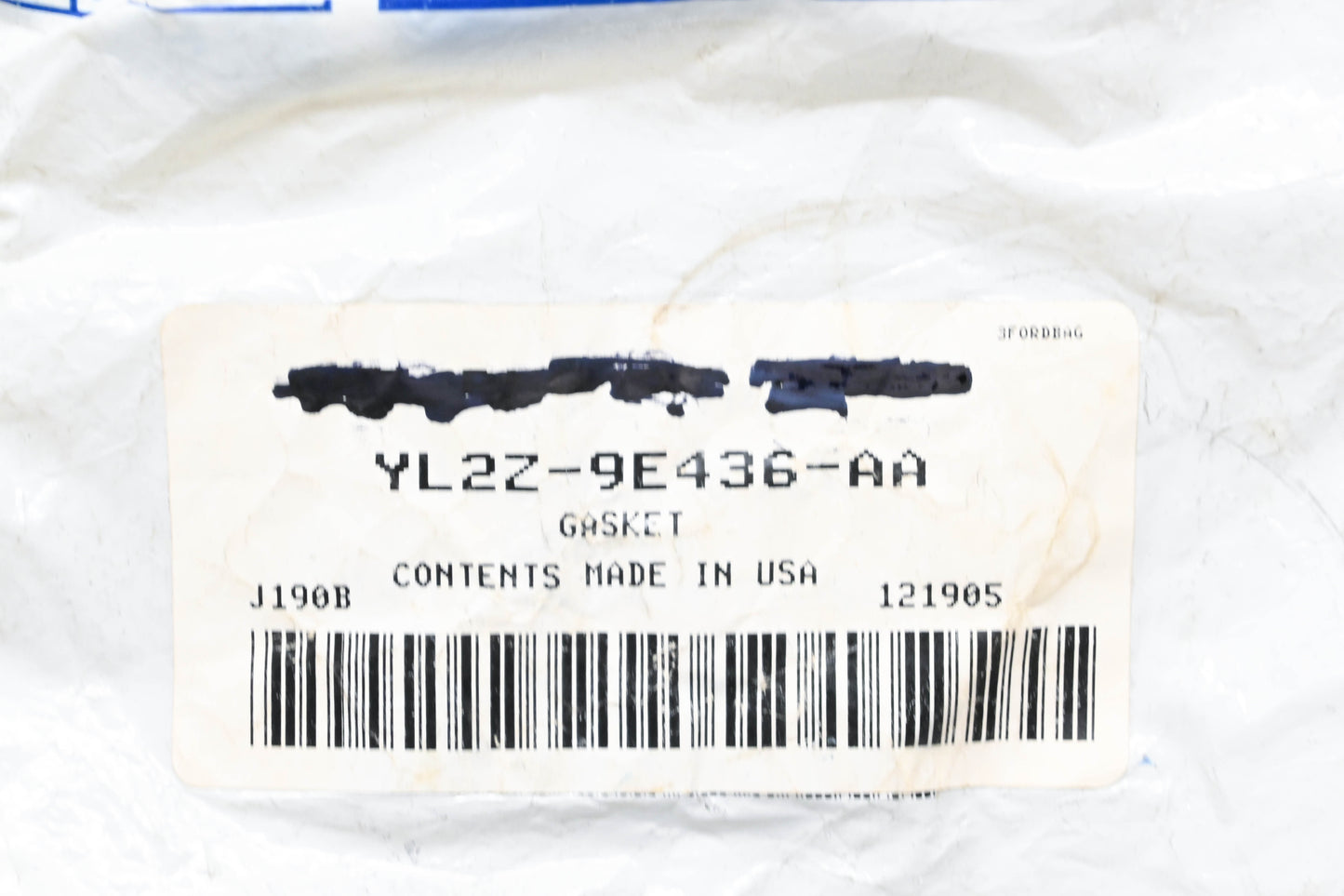 New OEM Ford YL2Z-9E436-AA Engine Intake Manifold Gasket NOS