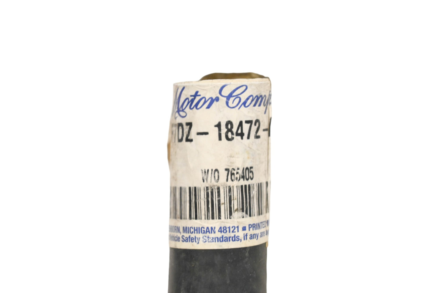 New OEM Ford F7DZ-18472-AA Water Heater Hose NOS