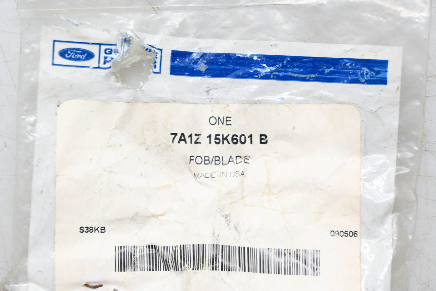 New OEM Ford 7A1Z-15K601-B Key Fob Remote NOS