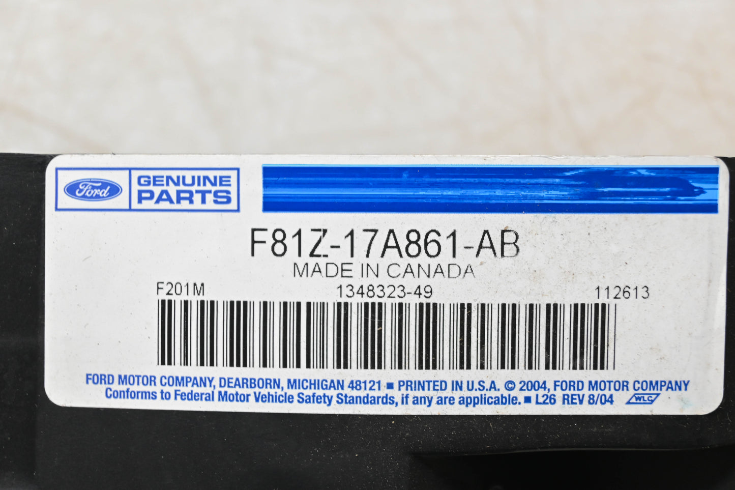 New OEM Ford F81Z-17A861-AB Bumper Filler NOS