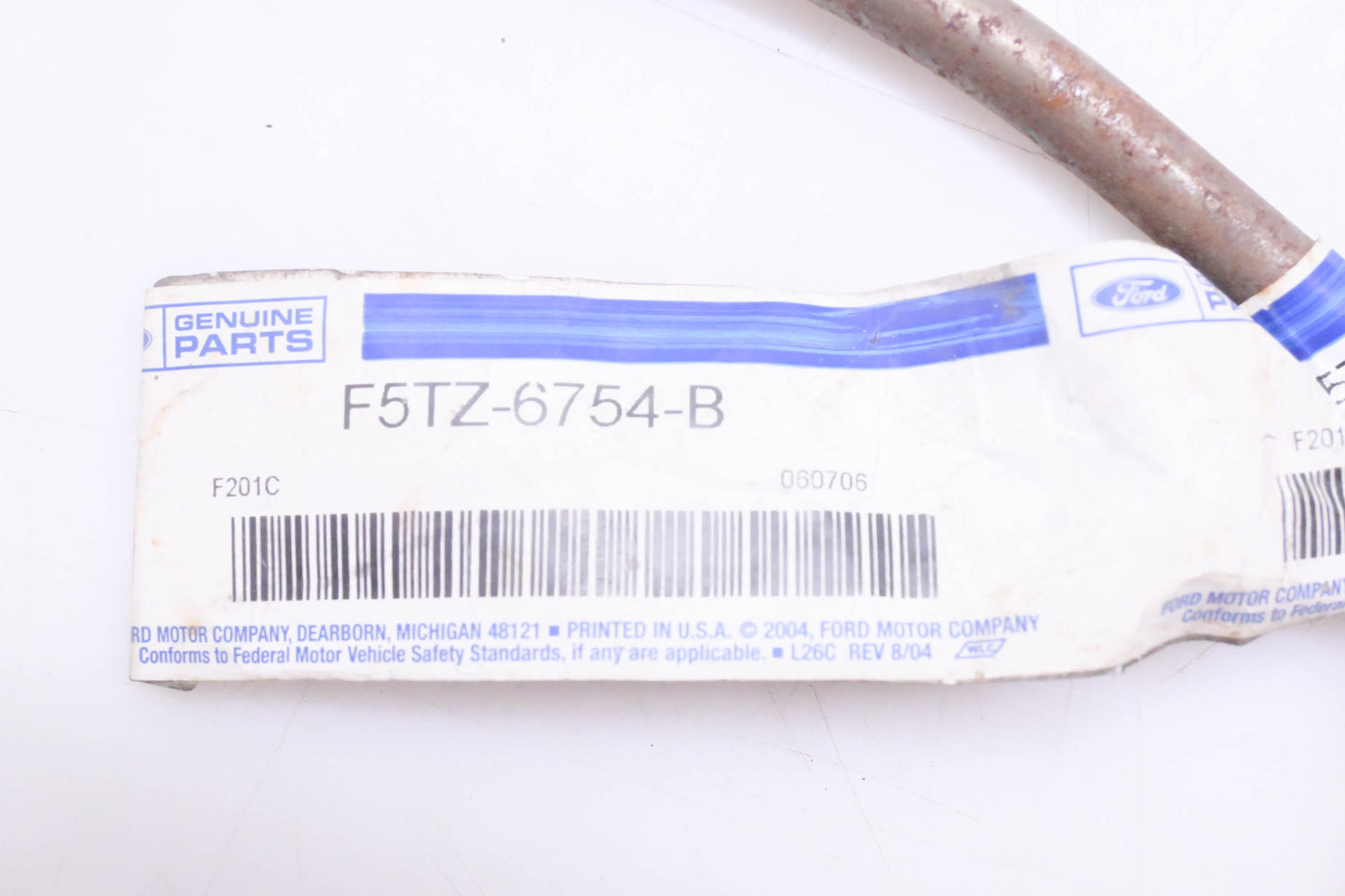 New OEM Ford F5TZ-6754-B Brand Engine Oil Dipstick Tube NOS
