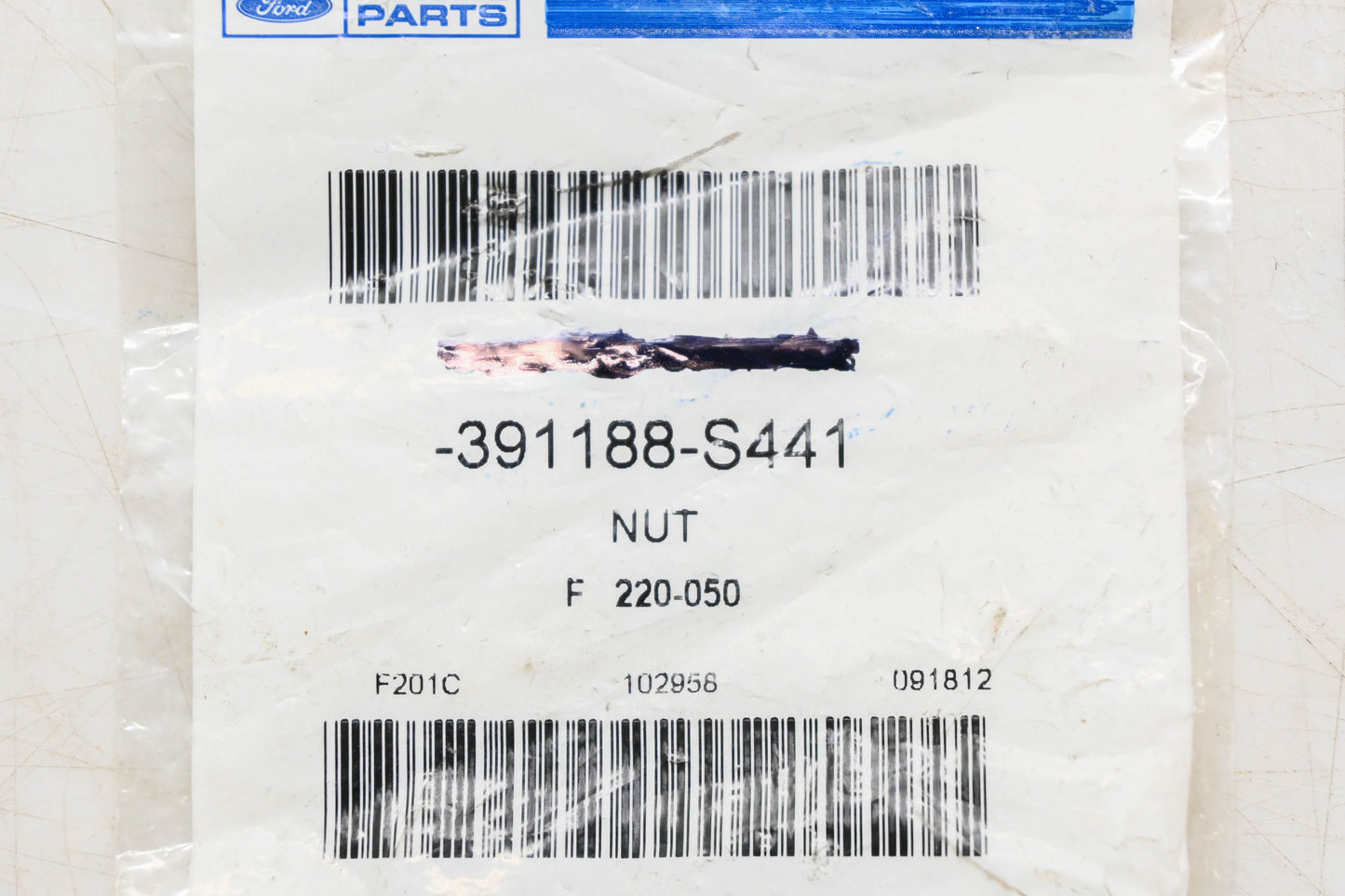 New OEM Ford 391188-S441 Inlet Pipe Nut NOS