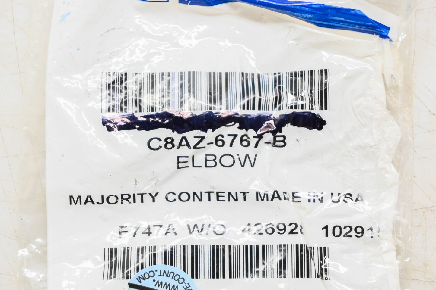New OEM Ford C8AZ-6767-B PCV Elbow NOS