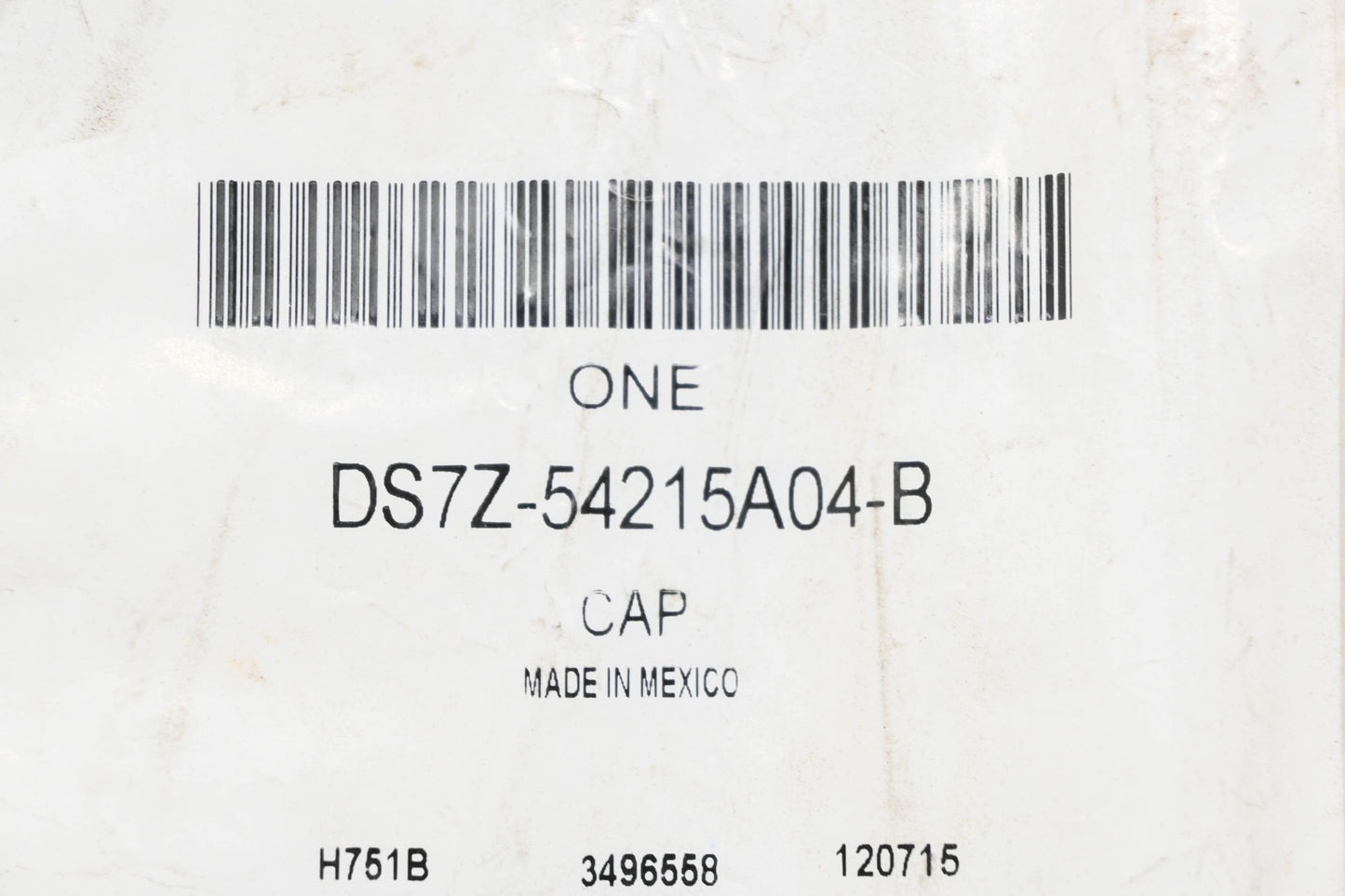 New OEM Ford DS7Z-54215A04-B Glass Retainer NOS