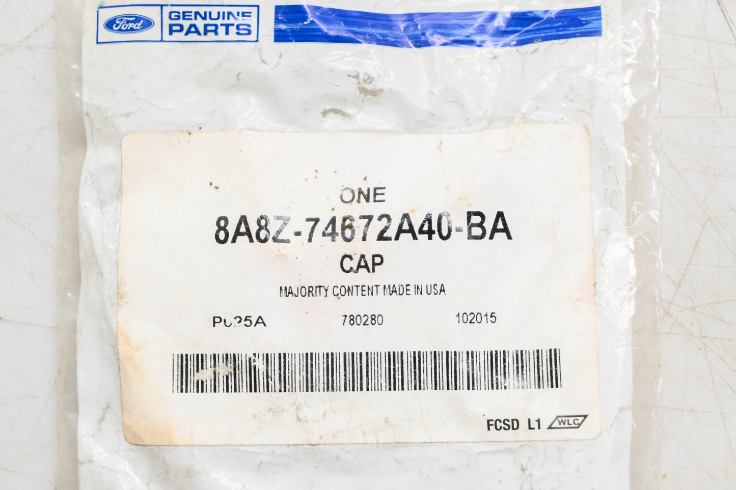 New OEM Ford 8A8Z-74672A40-BA Rear Trim Cap NOS