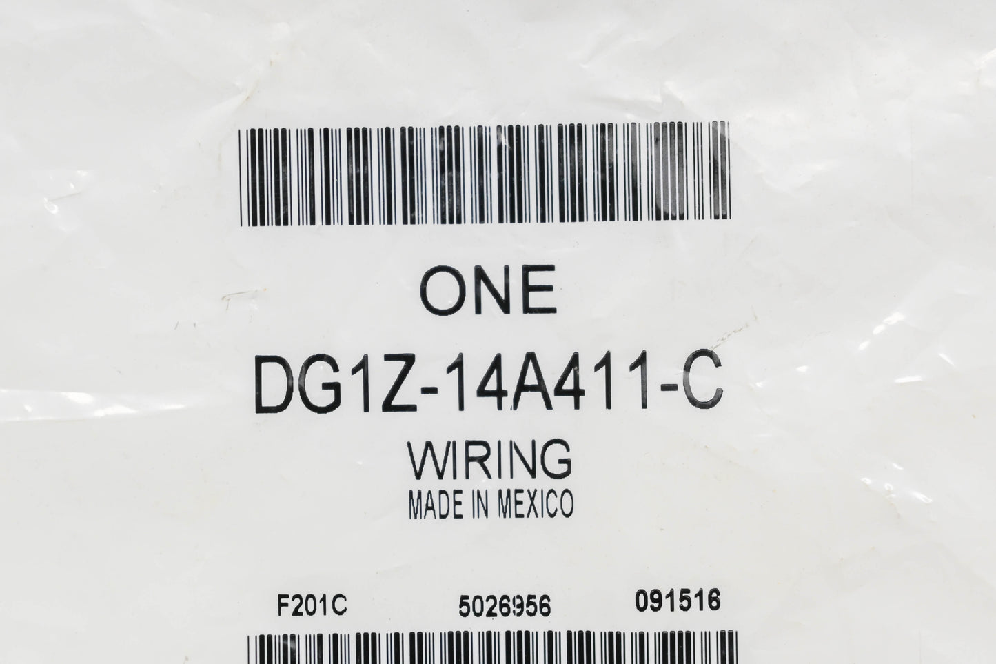 New OEM Ford DG1Z-14A411-C Jumper Wiring Assembly NOS