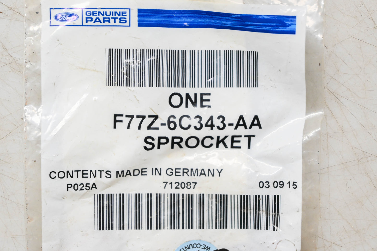 New OEM Ford F77Z-6C343-AA Balance Shaft Gear NOS