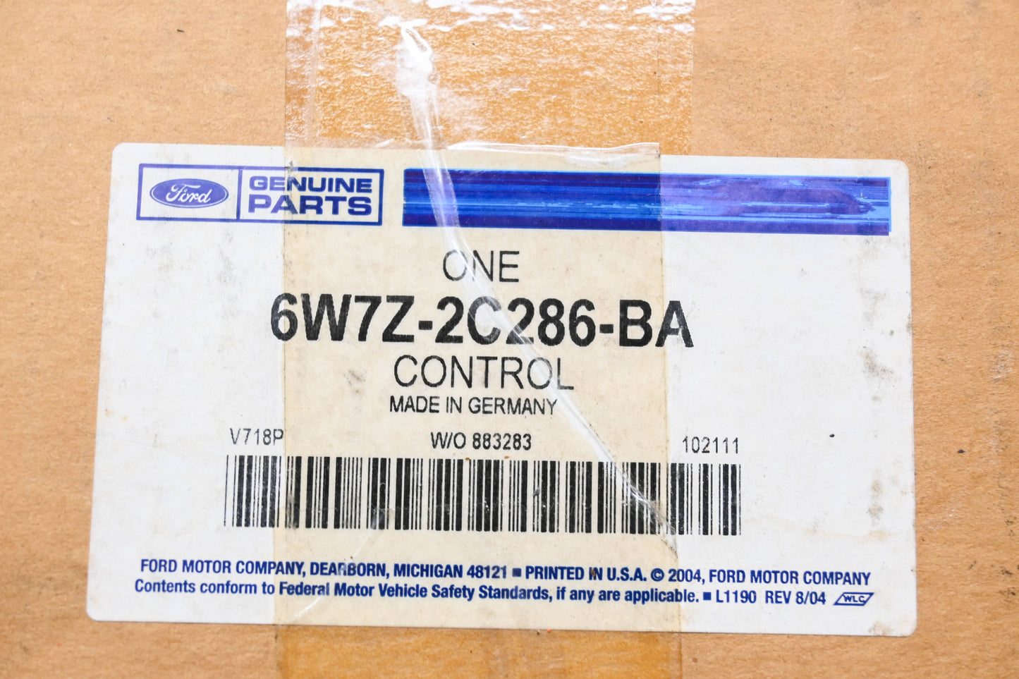 New OEM Ford 6W7Z-2C286-BA ABS Pump Control Assembly NOS