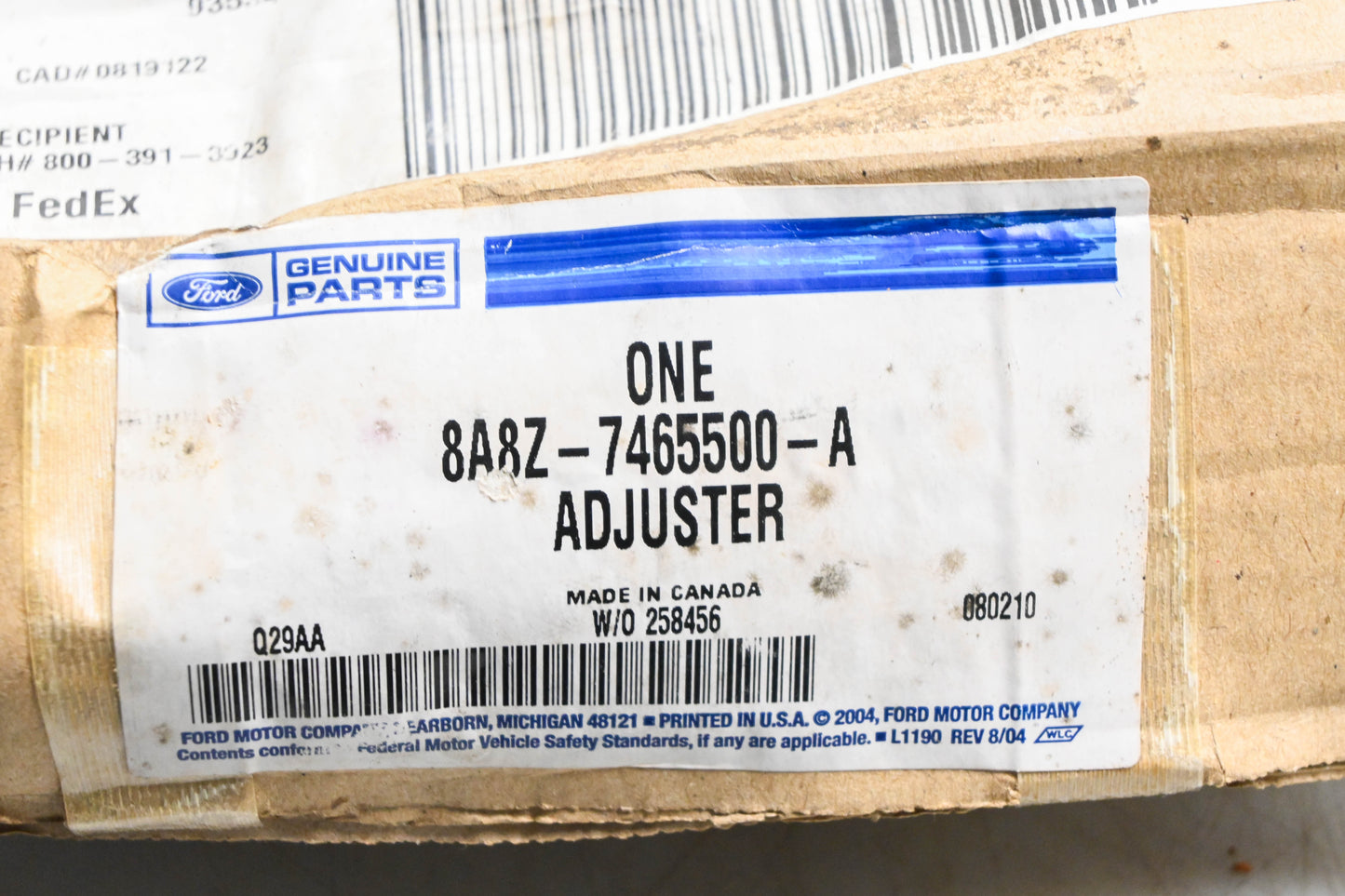 New OEM Ford 8A8Z-7465500-A Front Right Seat Lumbar Adjuster NOS