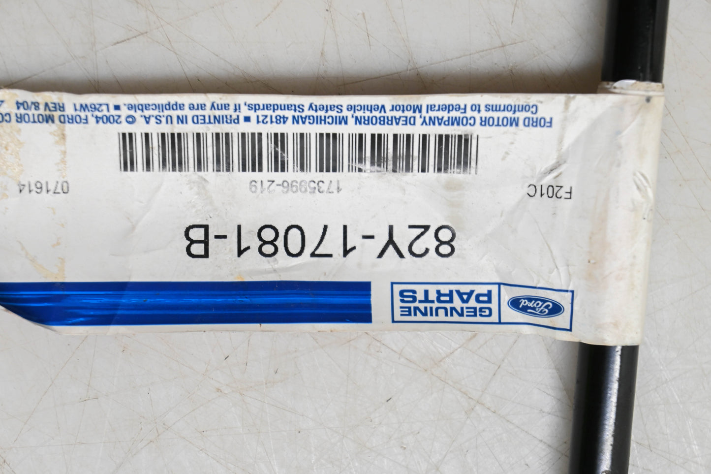 New OEM Ford 82Y-17081-B Spare Tire Car Jack Handle NOS