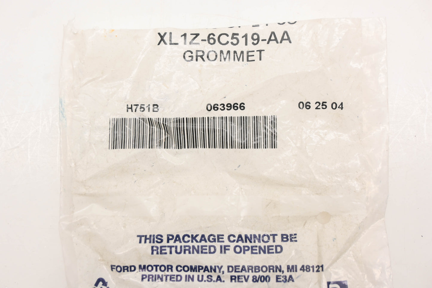 New OEM Ford XL1Z-6C519-AA Grommet Assembly NOS