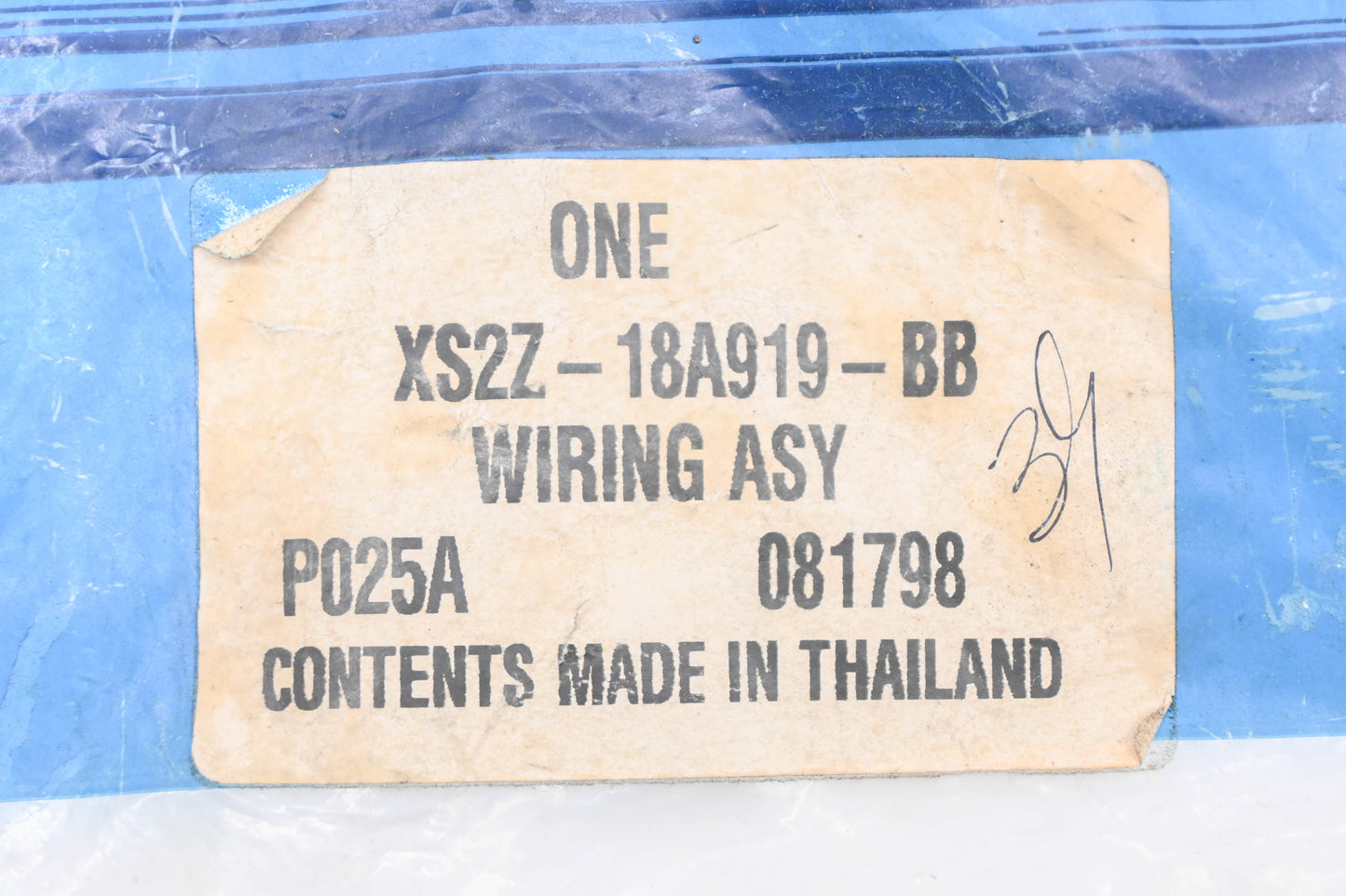 New OEM Ford XS2Z-18A919-BB Wiring Harness NOS