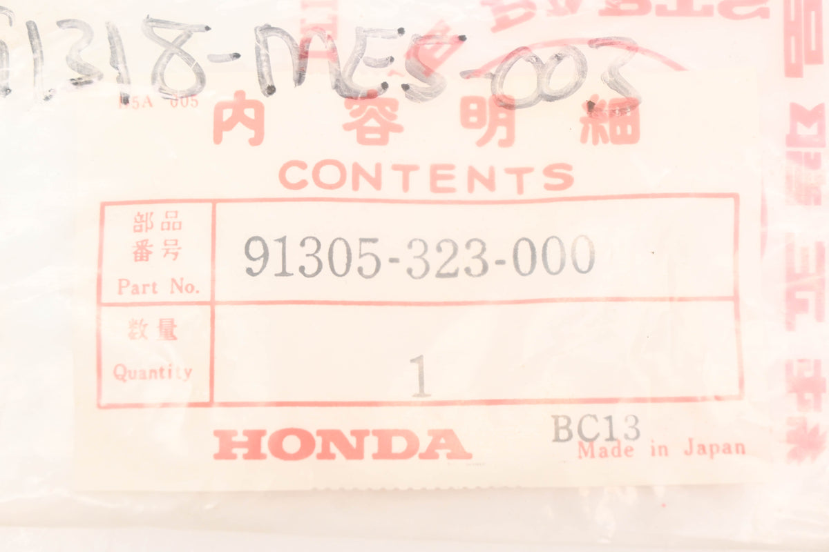 New OEM Honda 91305-323-000 O-Ring NOS