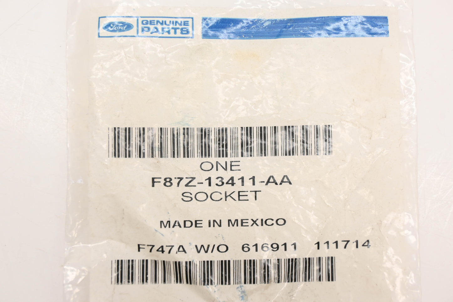 New OEM Ford F87Z-13411-AA Headlight Socket NOS