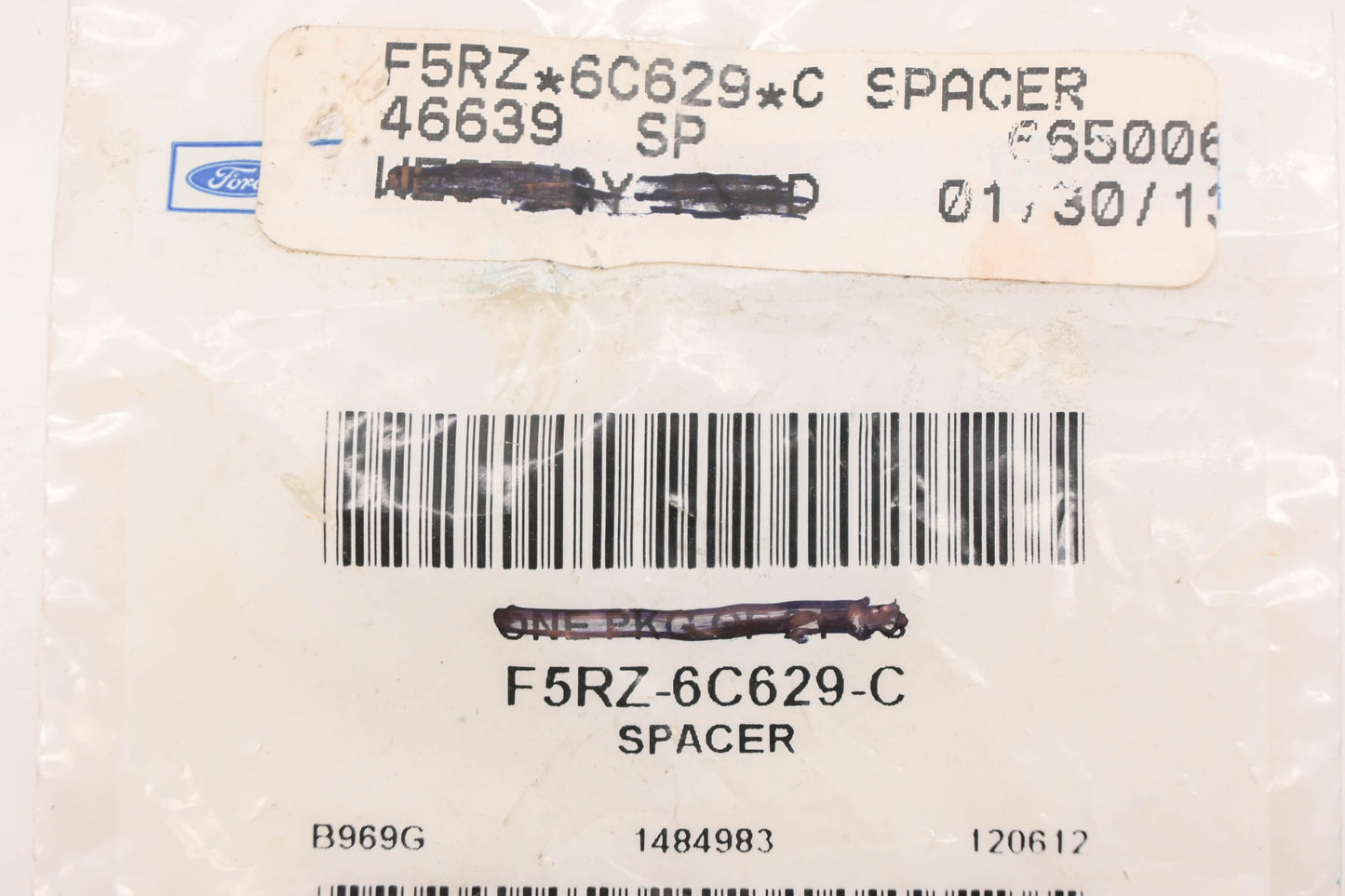 New OEM Ford F5RZ-6C629-C Spacer NOS