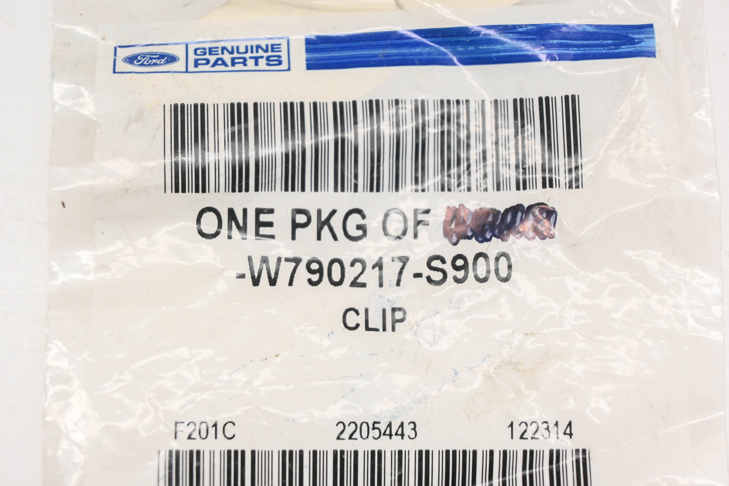New OEM Ford W790217-S900 Retaining Clip Pin NOS