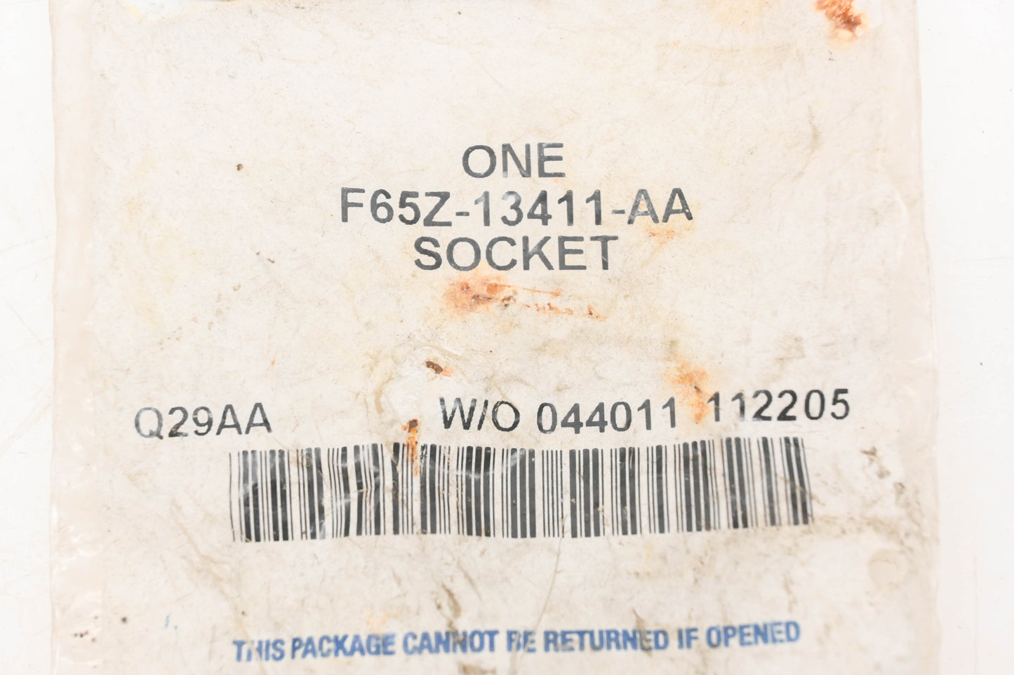 New OEM Ford F65Z-13411-AA Bulb Socket NOS